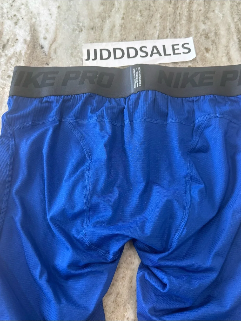 Nike Pro NBA Team Issued 3/4 Compression Tights Blue DN1548-495 Men’s Sz L New